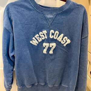 American Eagle Small West Coast Crewneck Sweatshirt Small